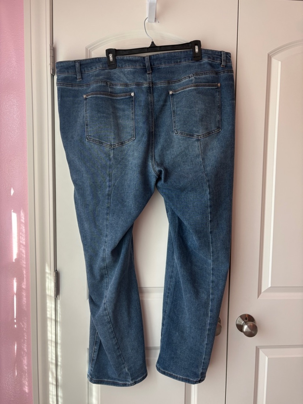 Cato Mid-Rise Straight Leg Jeans with Stud Detail - Picture 2 of 8